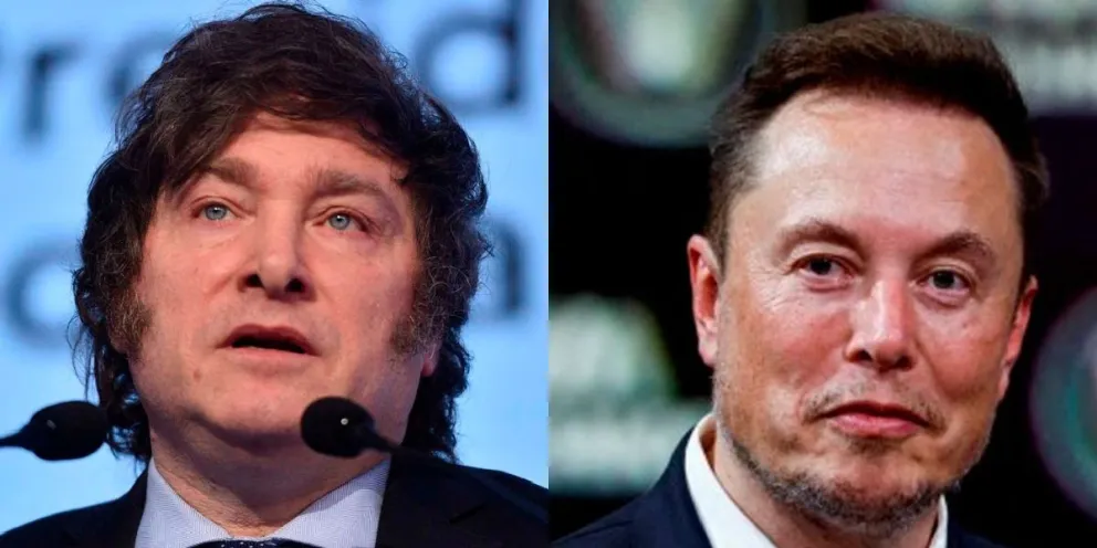 Javier Milei y Elon Musk