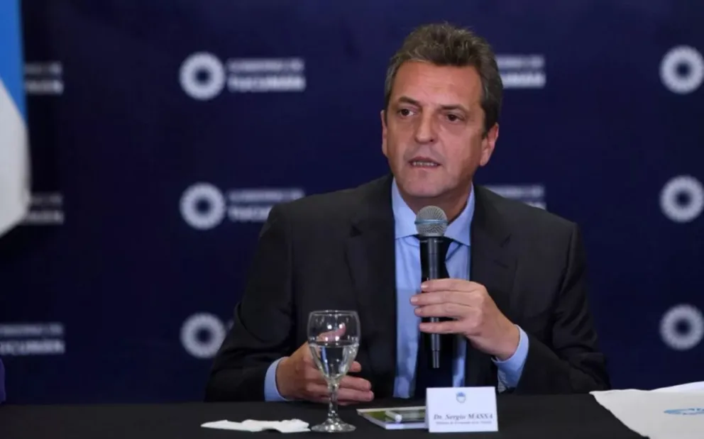 Sergio Massa en Tucumán: "Le vamos a pagar al FMI para que se vaya de la Argentina y nos dejen gobernar”