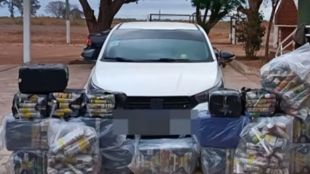 Transportaban más de 300 kilos de hojas de coca en un auto y provocaron una persecución 