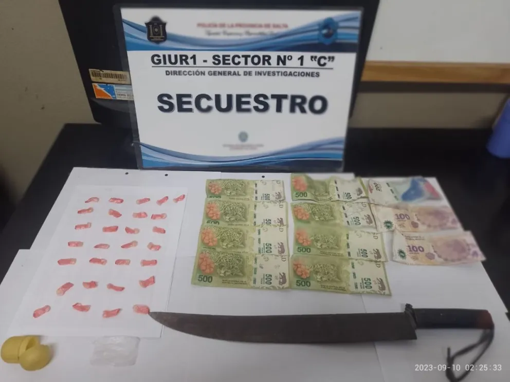 Detuvieron a un joven salteño que transportaba cocaína en una cápsula de golosinas