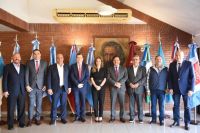 Gustavo Sáenz y gobernadores del Norte Grande se reunieron en Buenos Aires