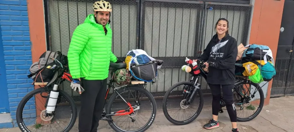 Una pareja de peregrinos viajó desde Buenos Aires para el Milagro pero les robaron las bicicletas