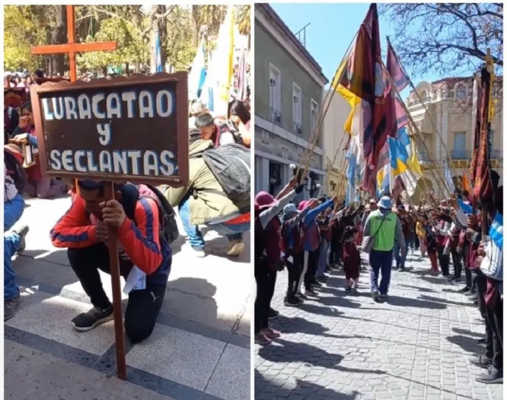 Milagro en Salta: en un clima de emoción, la Catedral fue testigo de una masiva llegada de peregrinos