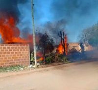 Se incendió una casa en Apolinario Saravia: murieron un hombre y una niña