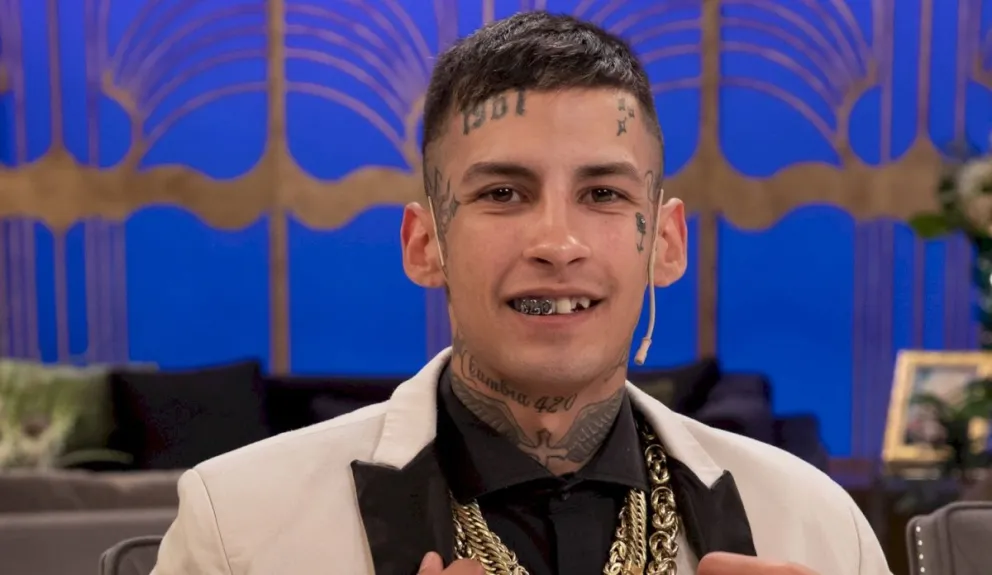 L-Gante dio una conferencia de prensa y lanzó una fulminante indirecta contra Marcelo Tinelli