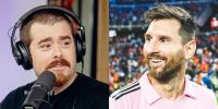 El increíble anuncio que lanzó Migue Granados junto a Lionel Messi con beso en el cuello incluído 