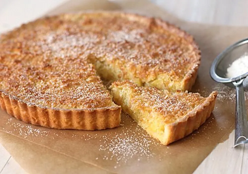 Exquisita receta económica de la famosa tarta de coco y dulce de leche: paso a paso