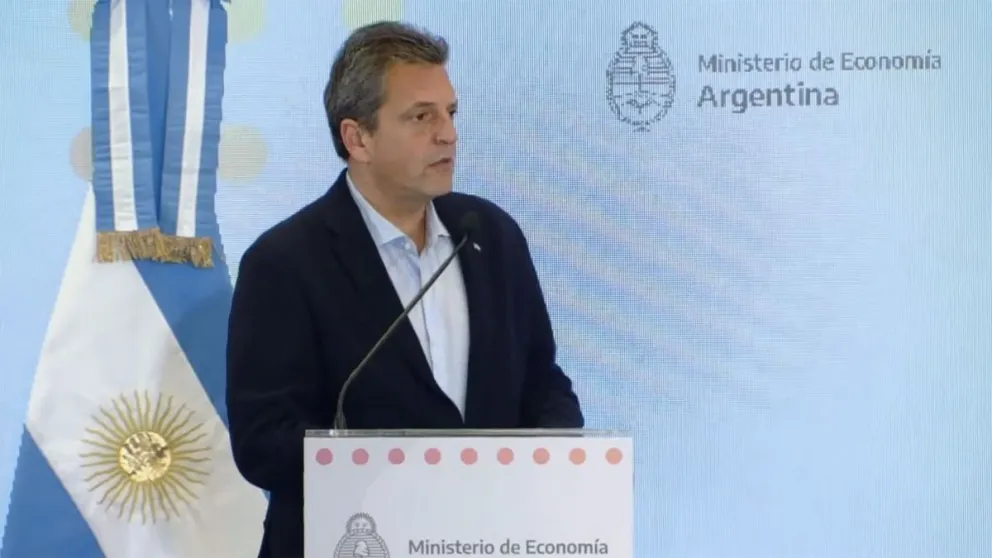Sergio Massa anunció medidas de alivio fiscal para pymes, monotributistas, profesionales y autónomos