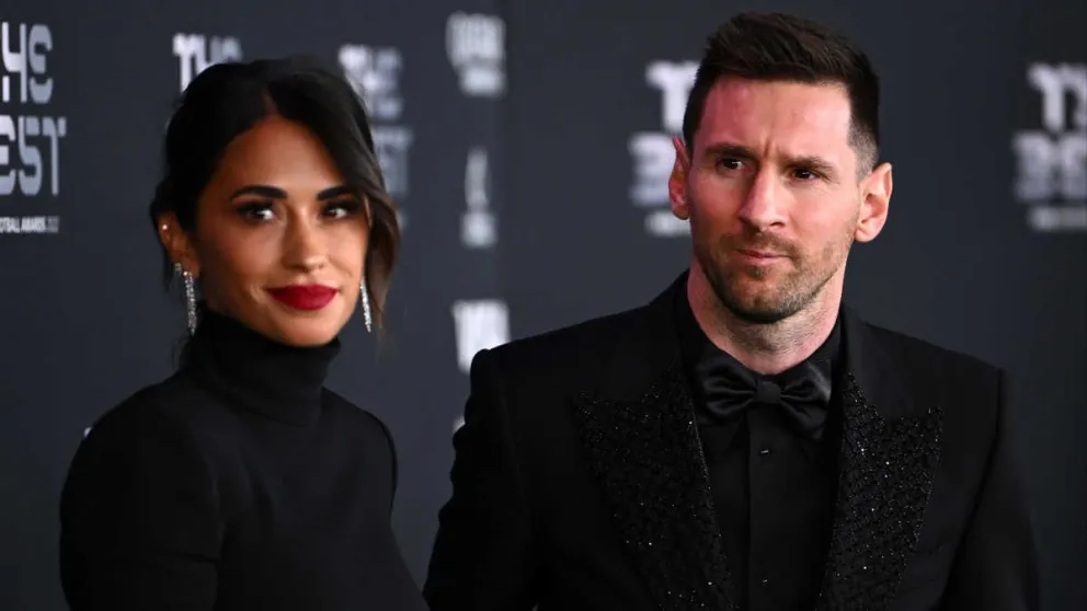 La reacción de Antonela Roccuzzo al ver a Messi pegado a la piel de una famosa modelo