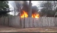 Vecinos salteños provocaron un incendio en las viviendas de presuntos vendedores de drogas