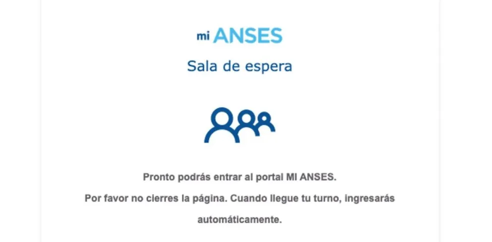 Créditos para trabajadores: por la alta demanda de turnos ANSES activó una sala de espera virtual