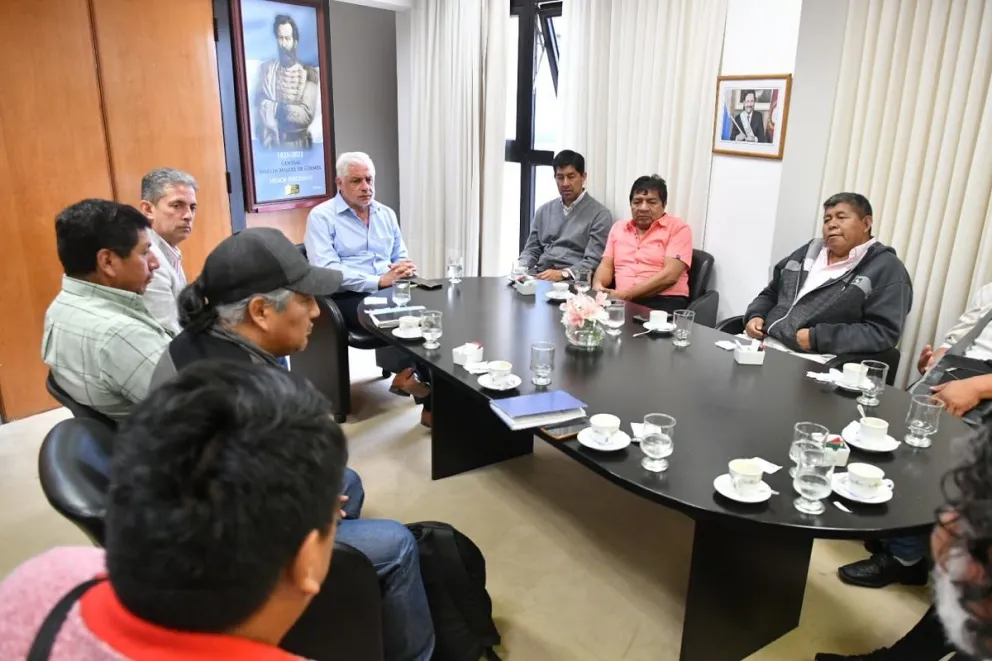 Pablo Outes se reunió con dirigentes de los pueblos originarios y les garantizó su apoyo