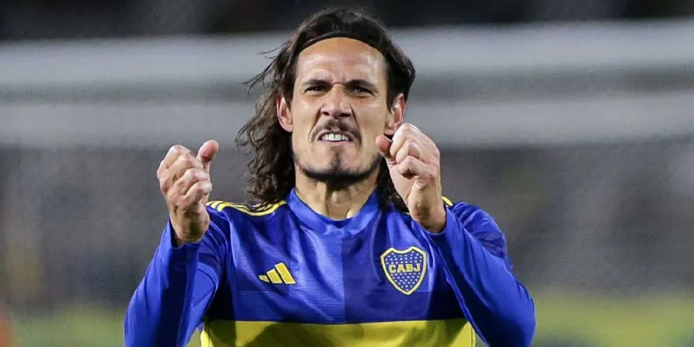 El fuerte enojo de Edinson Cavani tras el partido de Boca por la Copa Libertadores: qué pasó