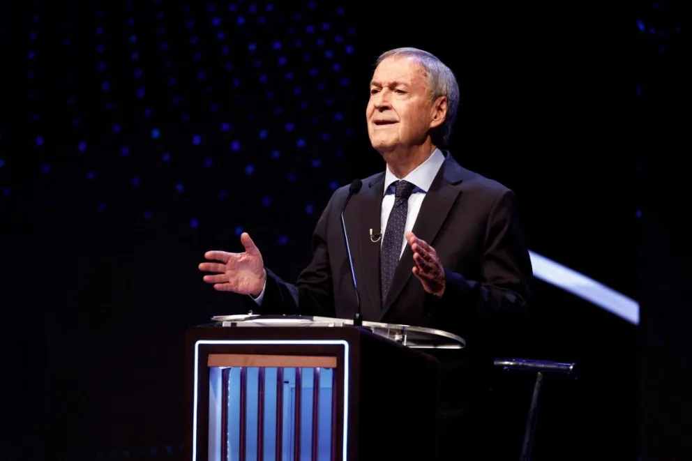 Debate presidencial| Juan Schiaretti: "Argentina requiere tanto mercado como sea posible y tanto Estado como sea necesario"