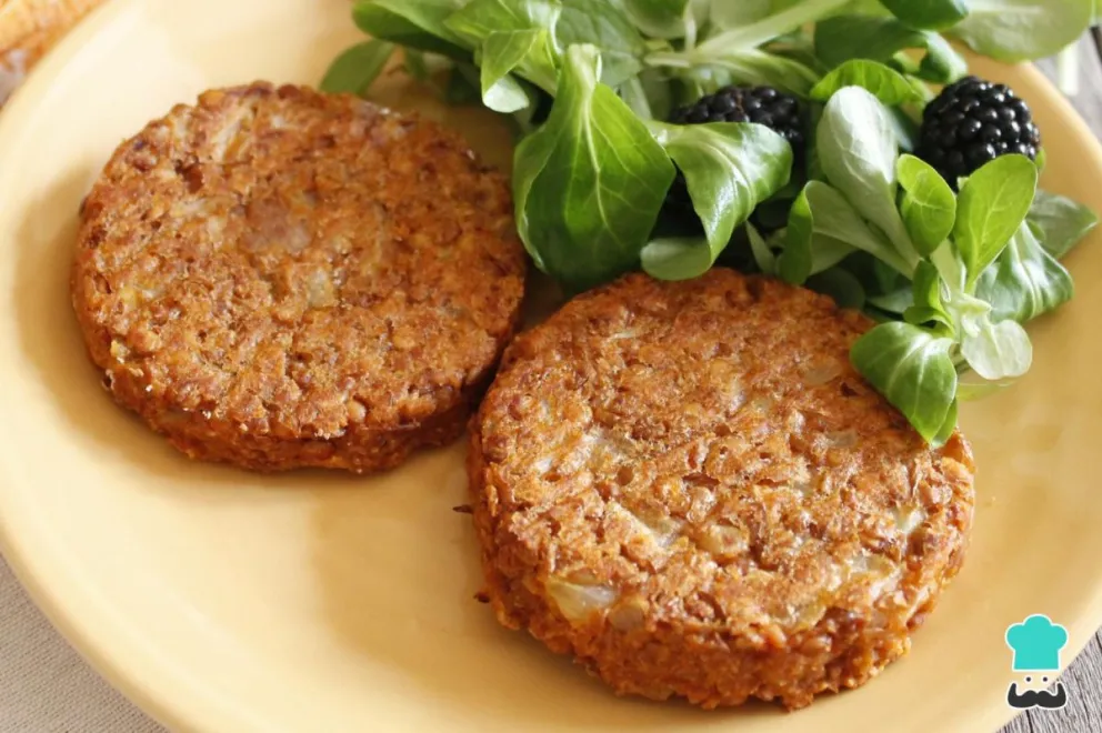 Así podés hacer estas deliciosas hamburguesas de lentejas: ligeras, fáciles y vegetarianas
