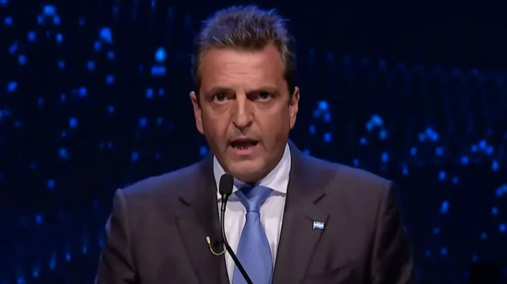 Debate Presidencial 2023| Sergio Massa: "Hay que endurecer las penas por delitos ambientales"