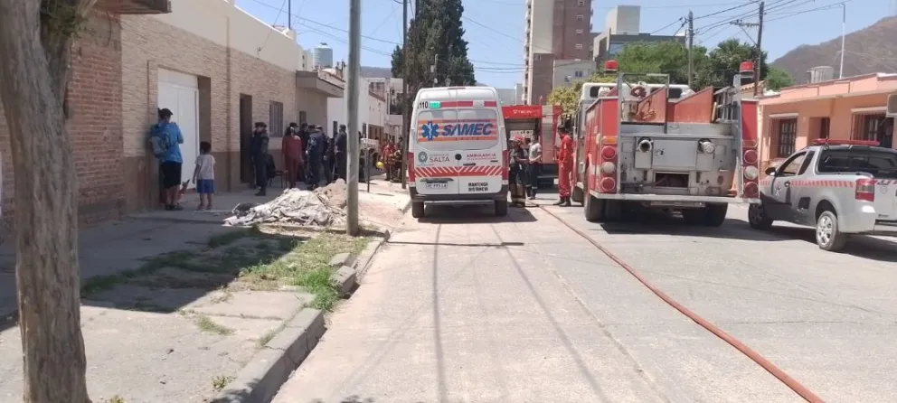 Dos incendios en 24 horas en zona norte: se prendió fuego la casa de una anciana 