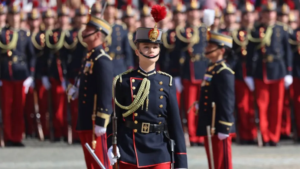 La princesa Leonor provoca la furia de sus guardaespaldas con este insólito comportamiento