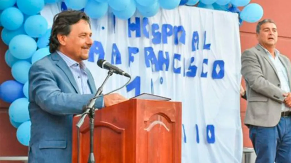 Gustavo Sáenz en el aniversario del hospital Papa Francisco: "Defenderemos la salud pública a muerte"