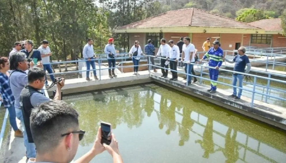 Agua de red: analizan el avance de obras hídricas en el departamento San Martín