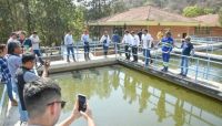 Agua de red: analizan el avance de obras hídricas en el departamento San Martín