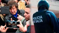 La Policía despliega un gran operativo de seguridad por la visita de Javier Milei a Salta 