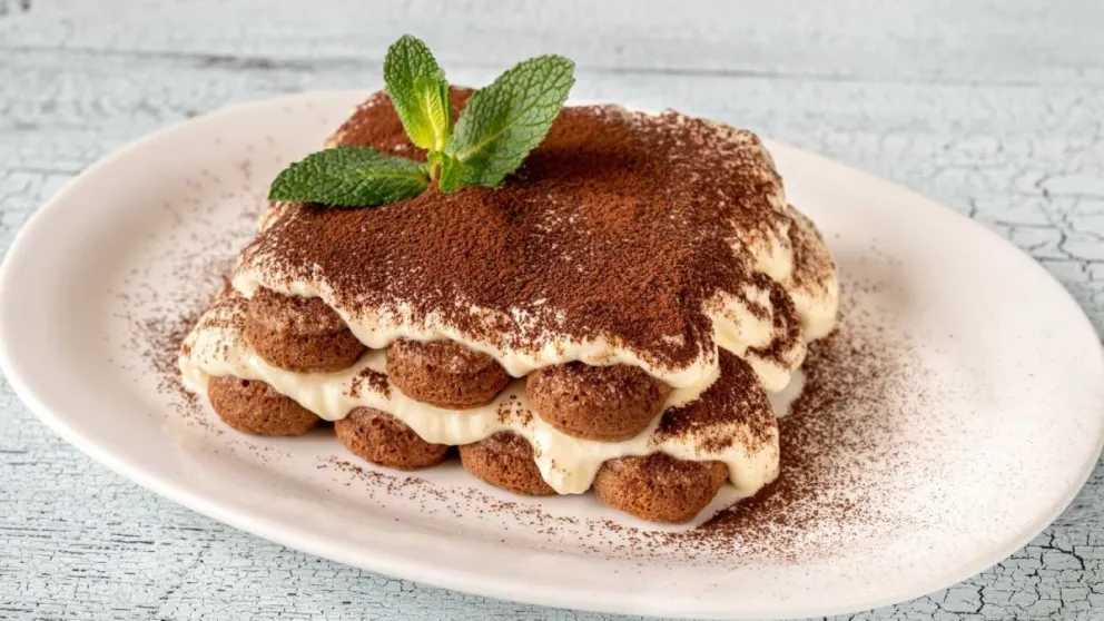 Si no sos fan del huevo esta receta es para tí: tiramisú muy ligero y delicioso