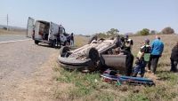 Accidente fatal: un muerto por un vuelco sobre la Ruta Nacional N° 9