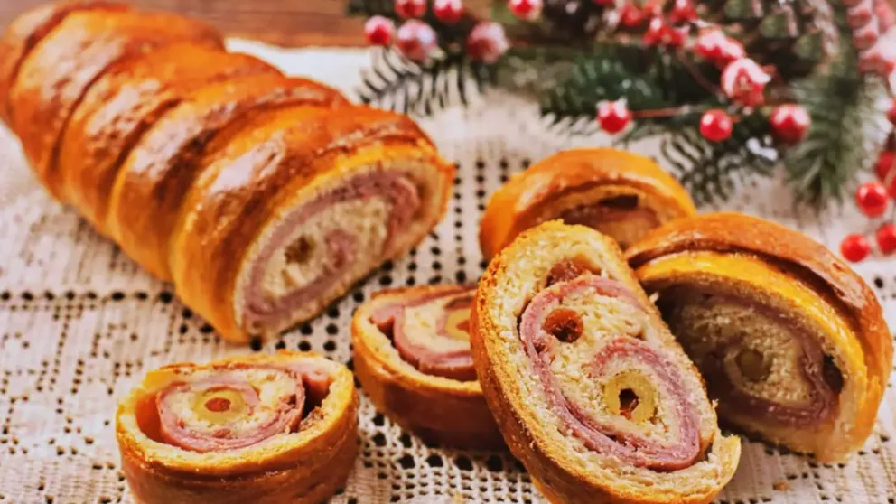 Pan relleno de jamón y queso al horno: una receta riquísima y fácil de hacer en casa
