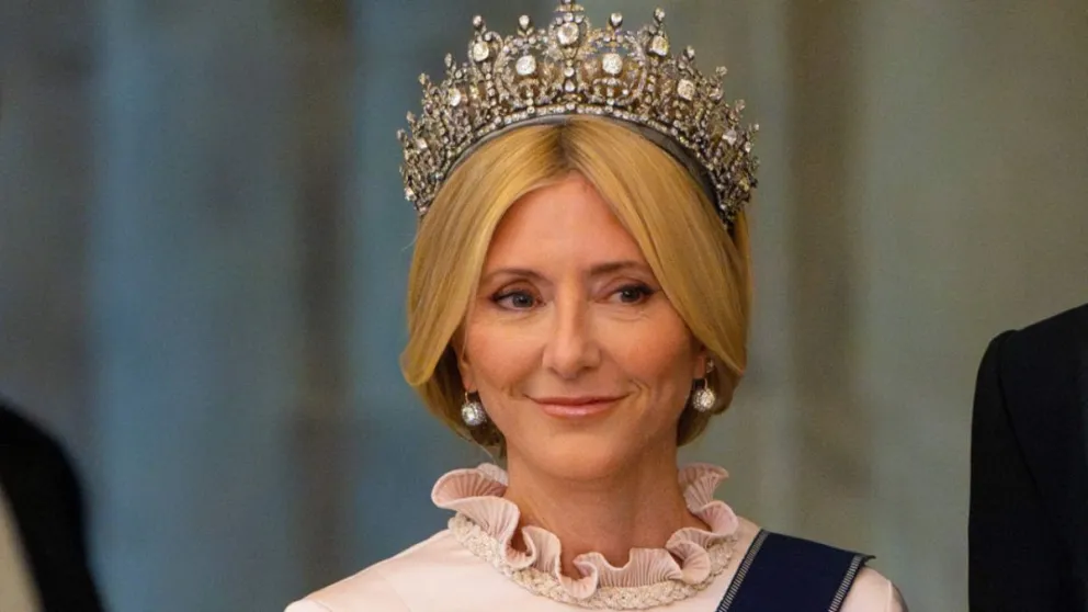 Marie Chantal se confundió y lo que hizo llamó la atención de todos 
