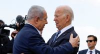 Joe Biden llegó a Israel y respaldó la versión de que el ataque al hospital de Gaza "lo hizo el otro bando"