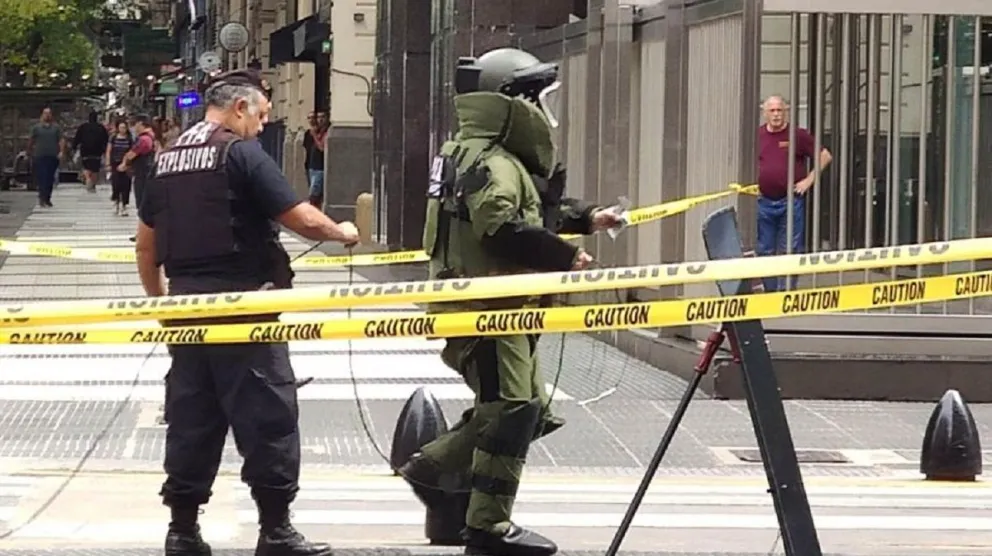 Detuvieron al autor de las amenazas de bomba a las embajadas de Israel y EE.UU.