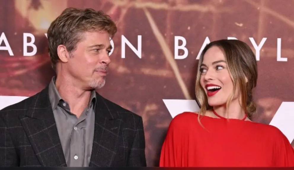 Gran sorpresa para los fanáticos: Margot Robbie y Brad Pitt juntos, este trabajo los unió