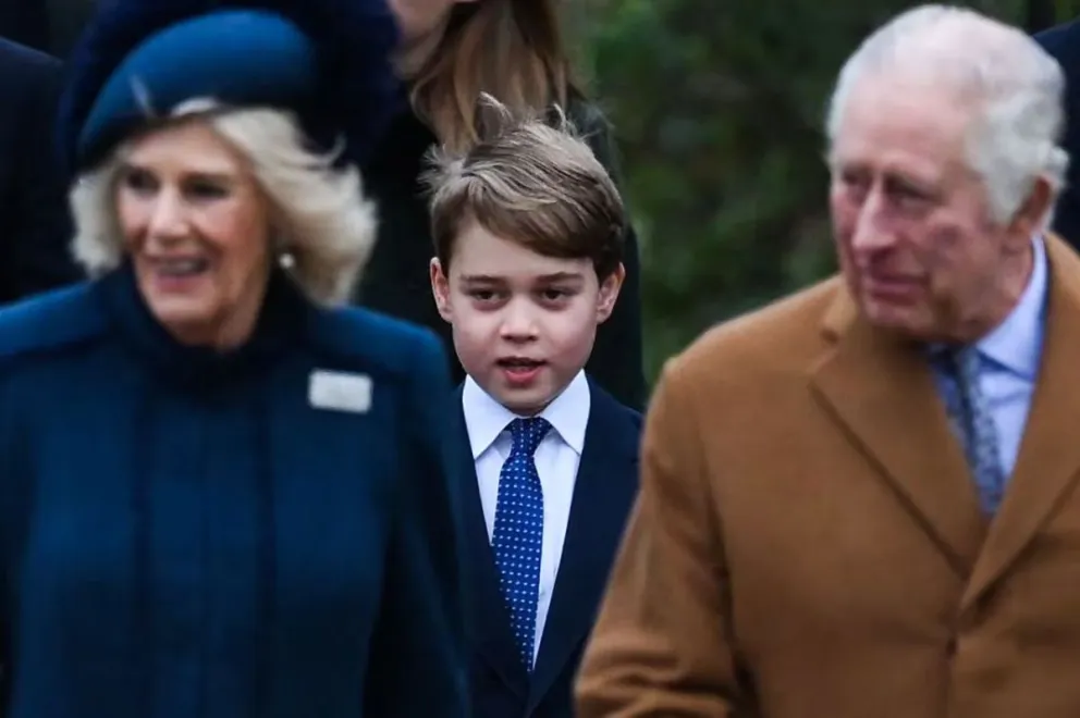 Así llama el príncipe George a Camilla Parker: un sobrenombre que sorprende a Carlos III