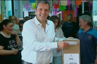 Elecciones 2023| Sergio Massa tras votar: "El lunes la Argentina sigue, hay que transmitir tranquilidad"