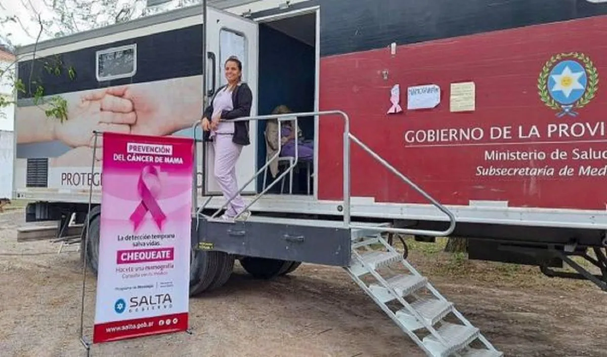 M&oacute;vil Oncol&oacute;gico mamograf&iacute;as gratuitas 
