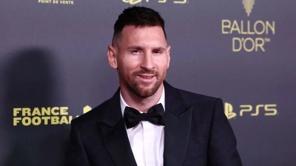 Las conmovedoras palabras de Messi tras ganar el Balón de Oro 2023: "Maradona este Balón de Oro también es tuyo"