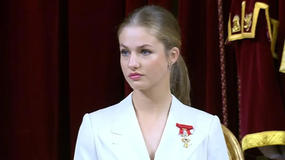 Así fueron las primeras palabras de la princesa Leonor que la legitima como futura reina de España