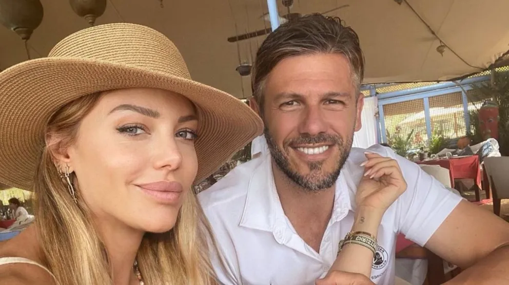 Este fue el terrible susto que se llevaron Evangelina Anderson y Martín Demichelis con su hija