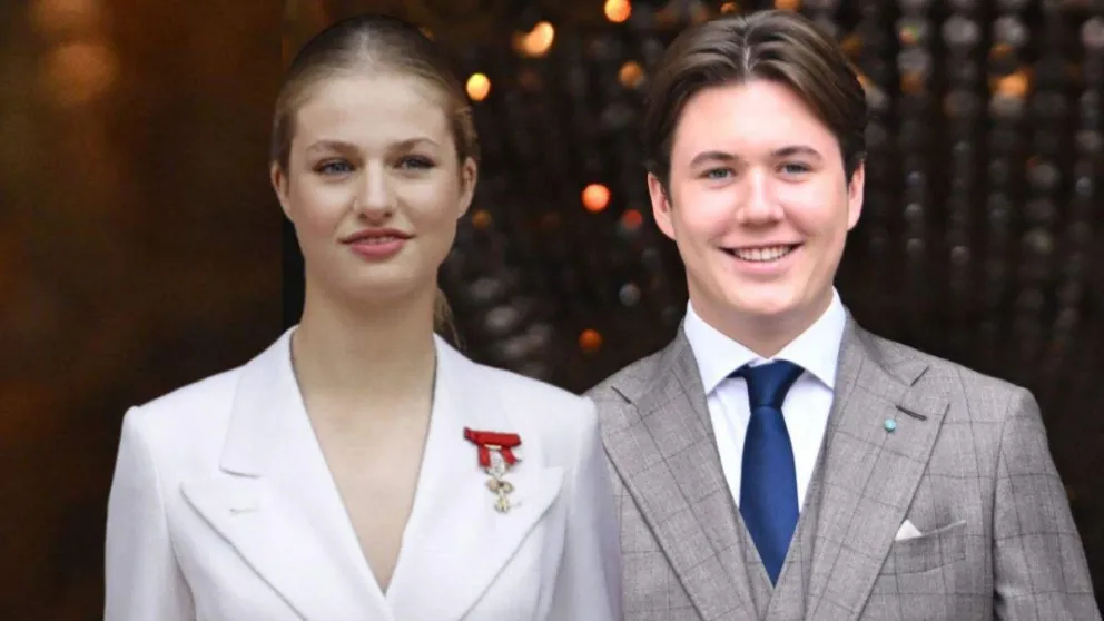 La princesa Leonor y el príncipe Christian irrumpen en la cena de gala de Dinamarca por este sorprendente motivo