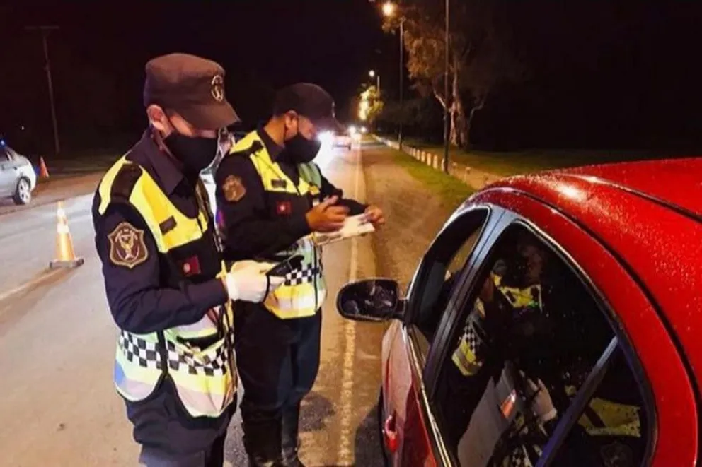 Operativos viales en Navidad: fuerte operativo con varios puntos de control de alcoholemia