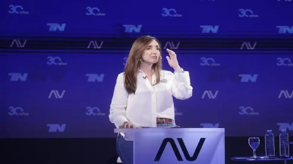 Debate de vicepresidentes|Victoria Villaruel: “Mientras debatimos, se sumarán 200 personas más a la pobreza"