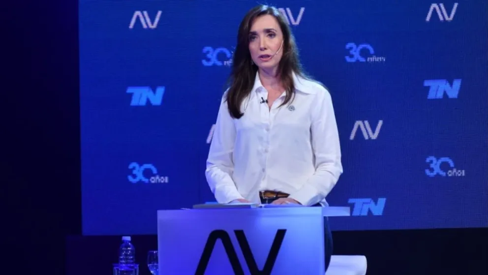 Debate de vicepresidentes|Villarruel contra Rossi: "Ustedes nos dejaron un lindo regalo de una deuda de 16 mil millones de dólares" 