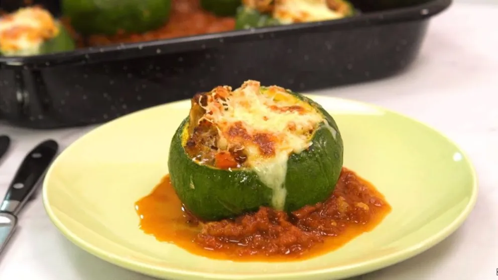 Zapallitos rellenos con crema de choclo y queso: una receta que no pararás de hacer