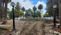 Imágenes: el estado deplorable de la Plaza 9 de Julio a un mes de las  millonarias obras de renovación