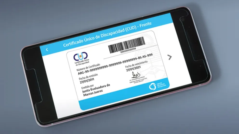 Por primera vez, Salta entregará el Certificado Único de Discapacidad en formato digital