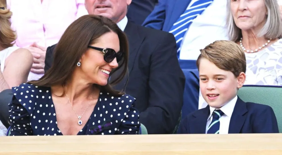 De esta impactante forma Kate Middleton apoya al Príncipe George con sus estudios