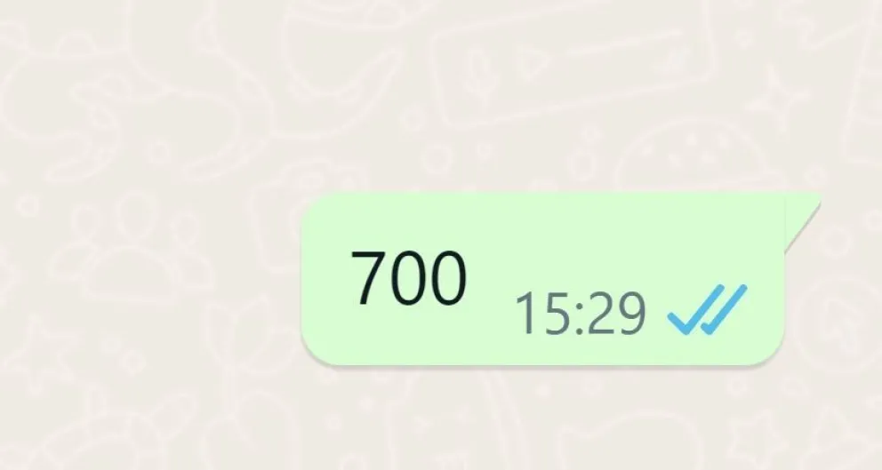 Desentrañando el secreto del número 700 en WhatsApp: qué significa realmente