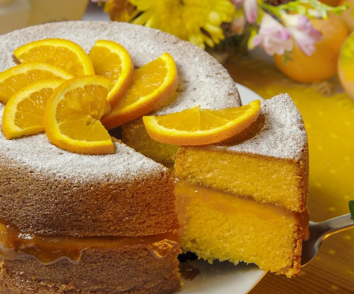 TARTA DE NARANJA HÚMEDA