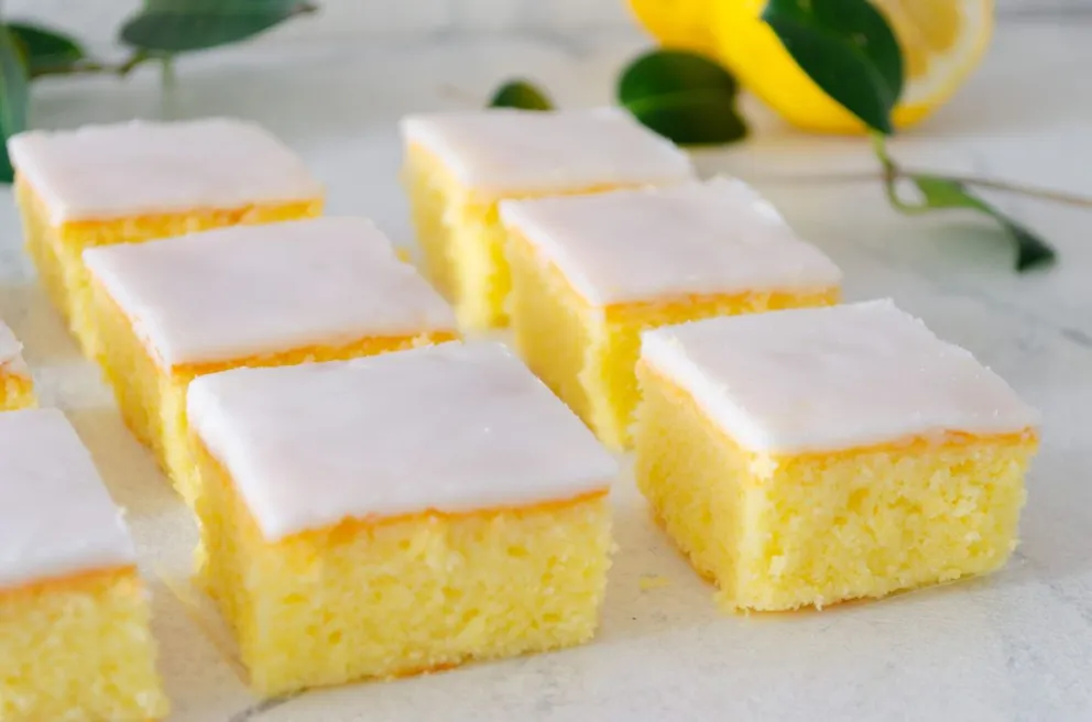 No busques más: esta es la mejor receta de brownies de limón, muy fácil y económica